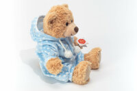 Teddy Schlafanzug blau