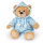 Teddy Schlafanzug blau