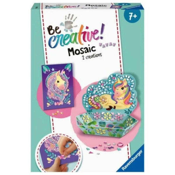 Be creative Mosaic Unicorn