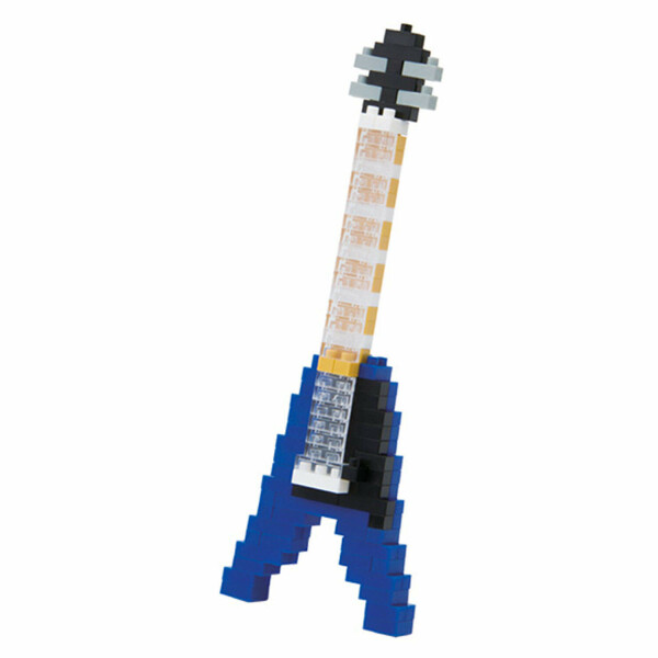 Nanoblock Electric Guitar red