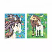 Peinture Aquarelle Chevaux