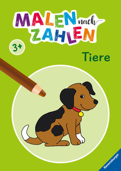 Malen nach Zahlen Tiere