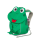 Kindergarten Backpack Frog small