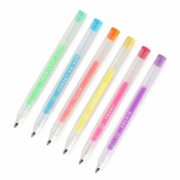 6 Pastel Gel Pens