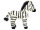 Zebra  25 cm