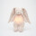 Moonie Hase mit Licht Cappuccino Natur