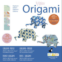 Funny Origami Elefant