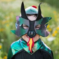 Drachenumhang mit Maske