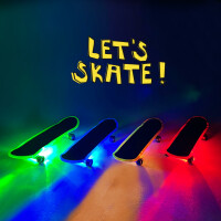 LED Fingerskateboard