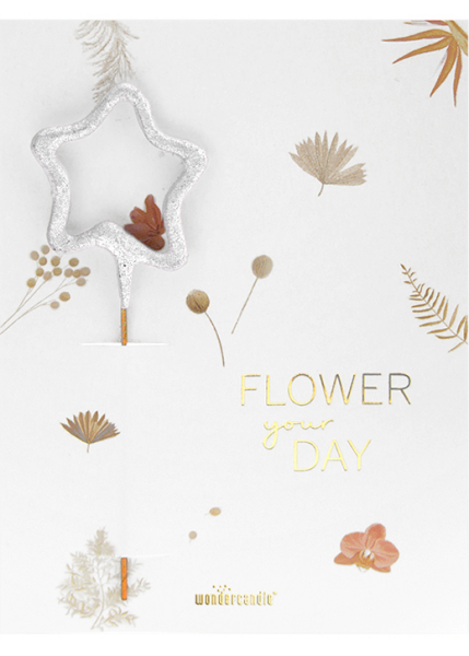 Flower your day Flower Mini Wondercard